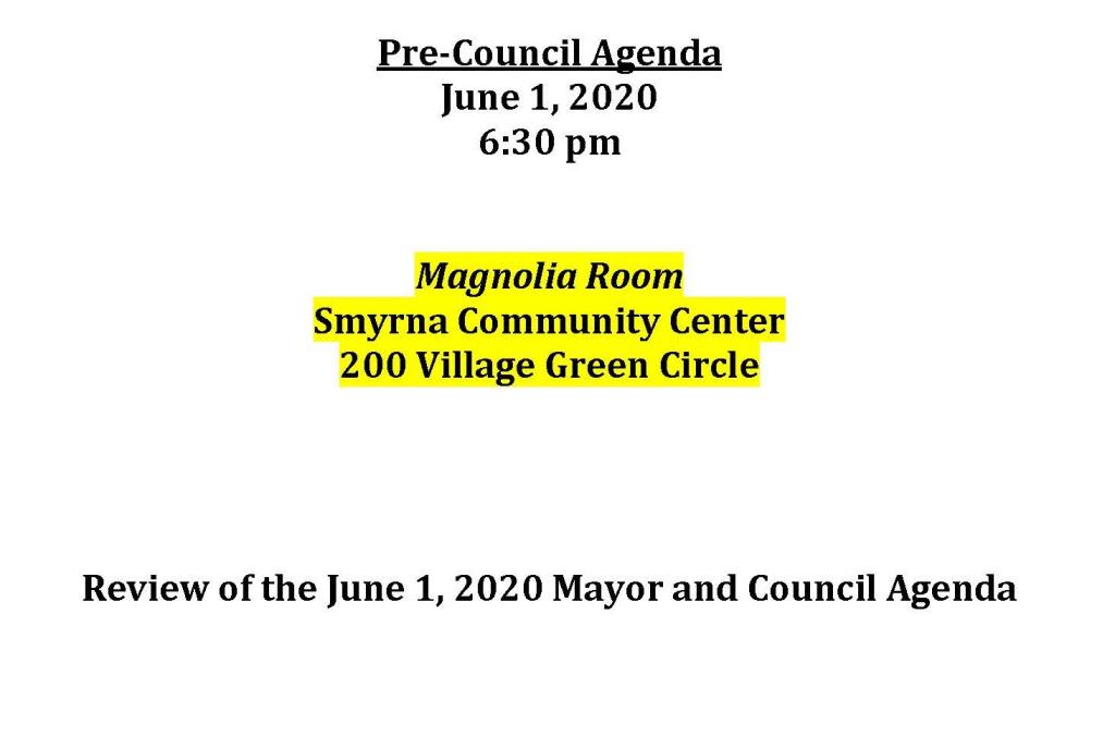 06-01-2020 Pre Council Meeting Cropped