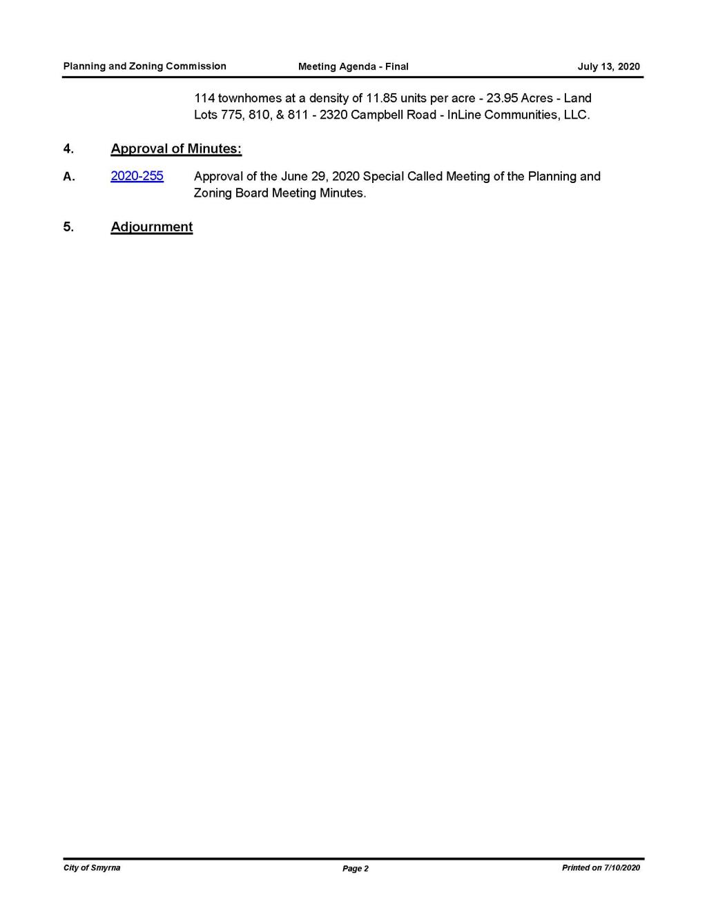 07-13-2020 July 13, 2020 P&Z Meeting Agenda-NO ATTACHMENTS with speaker guidelines_Page_2