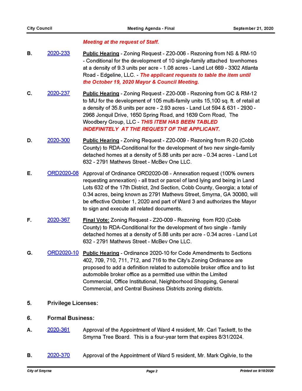 09-21-2020 September 21, 2020 M&C Agenda - FINAL no Attachments_Page_2