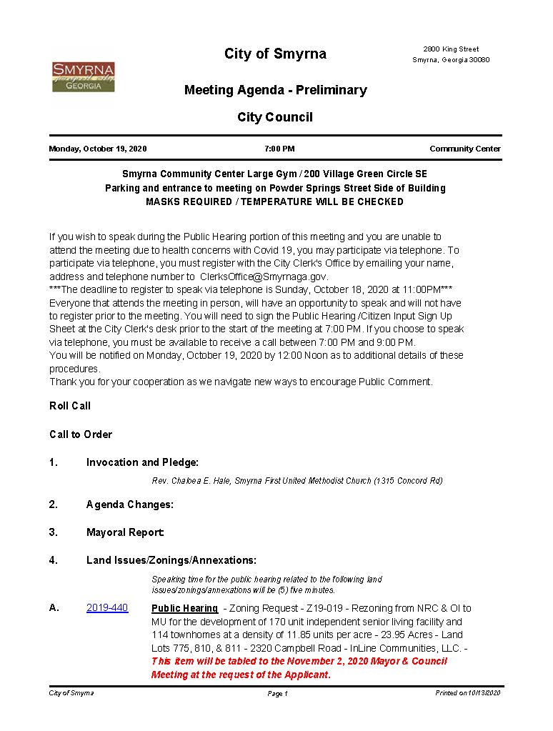 10-19-2020 October 19, 2020 M&C Draft Agenda NO attachments_Page_1