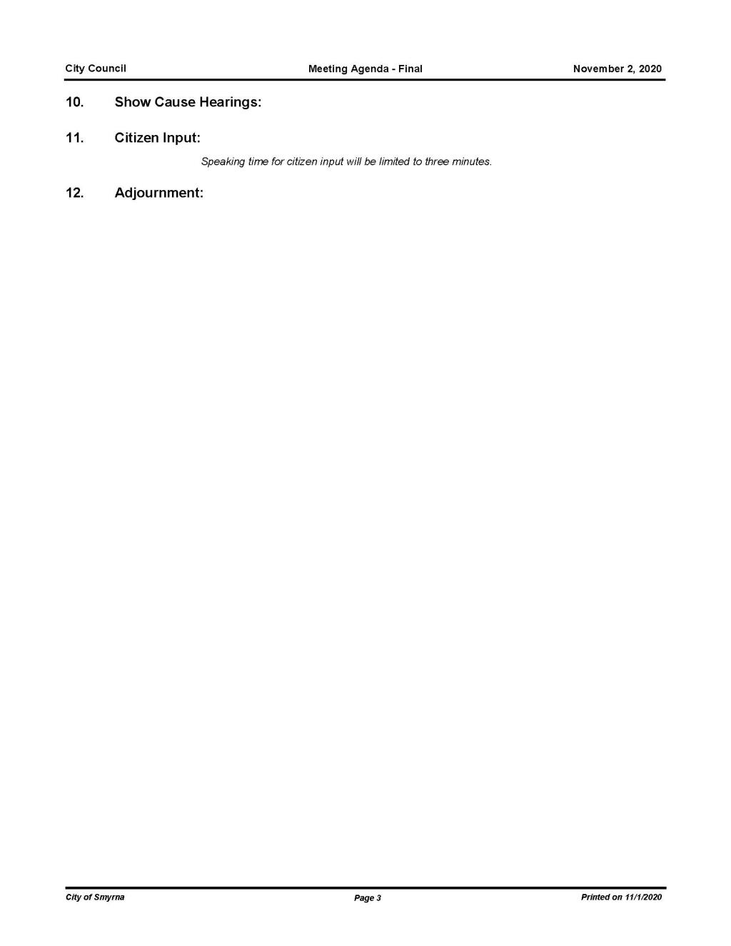 11-02-2020 November 2, 2020 Mayor and Council Agenda - FINAL - NO attachments_Page_3