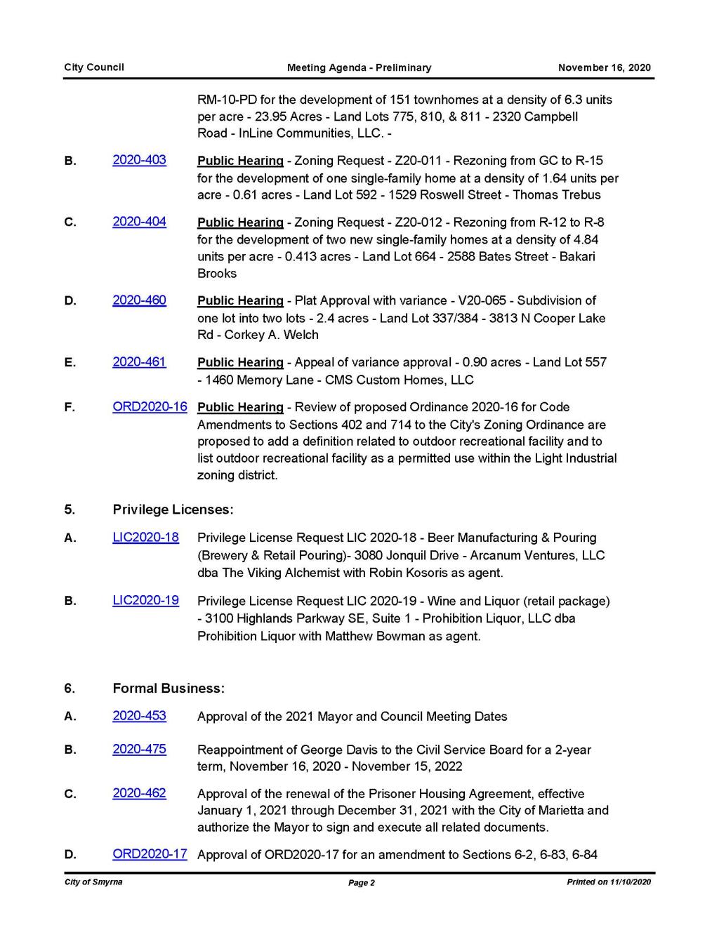 11-16-2020 November 16, 2020 M&C Preliminary Agenda NO attachments_Page_2