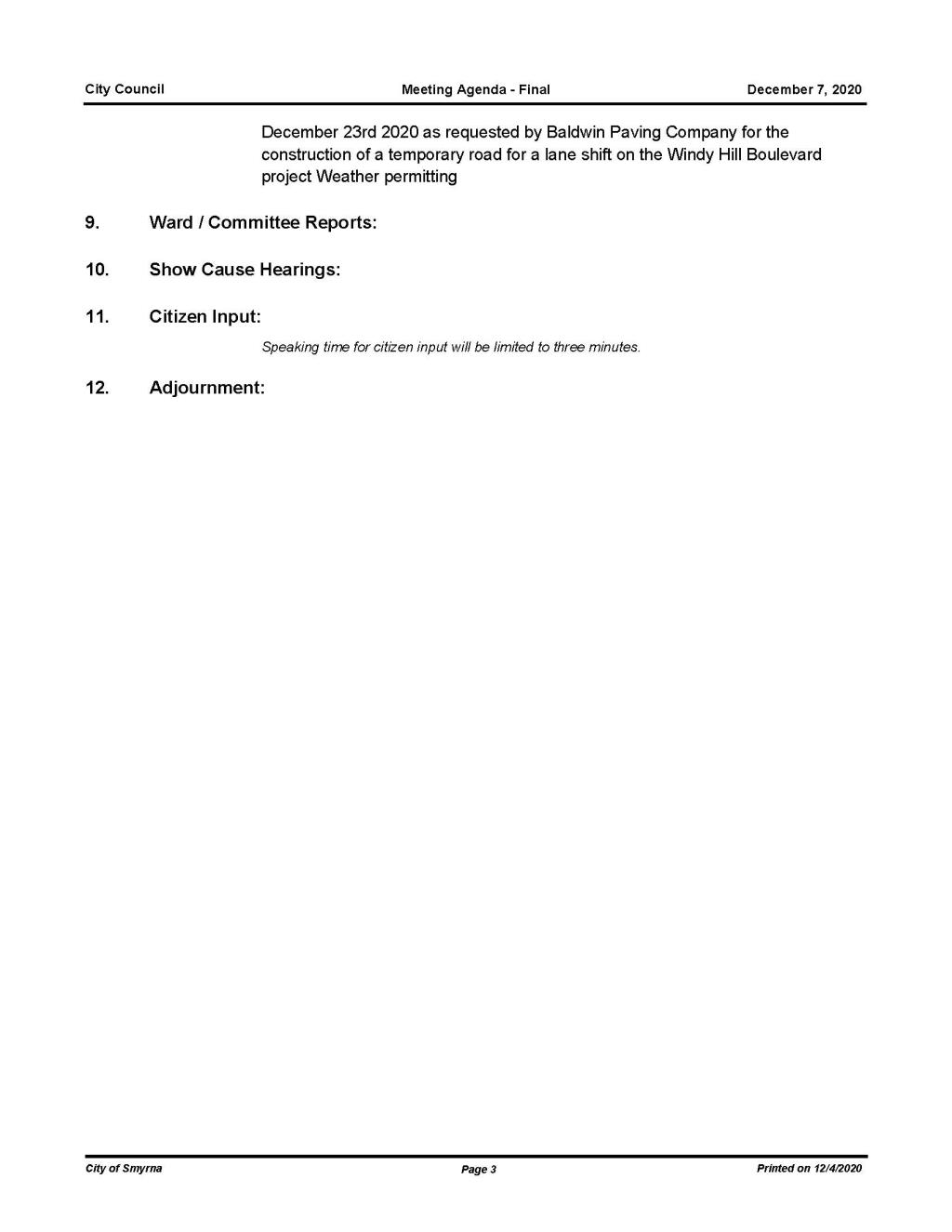 12-07-2020 December 7, 2020 Mayor and Council Agenda - FINAL - NO attachments_Page_3