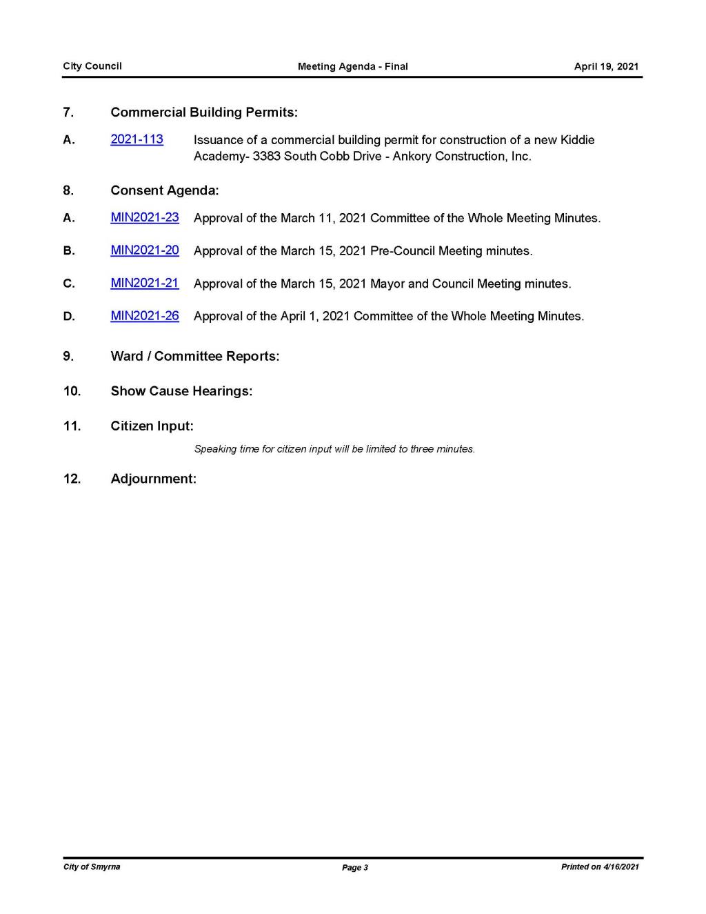 04-19-2021 April 19, 2021 Mayor and Council Meeting Agenda - FINAL - no attachments_Page_3