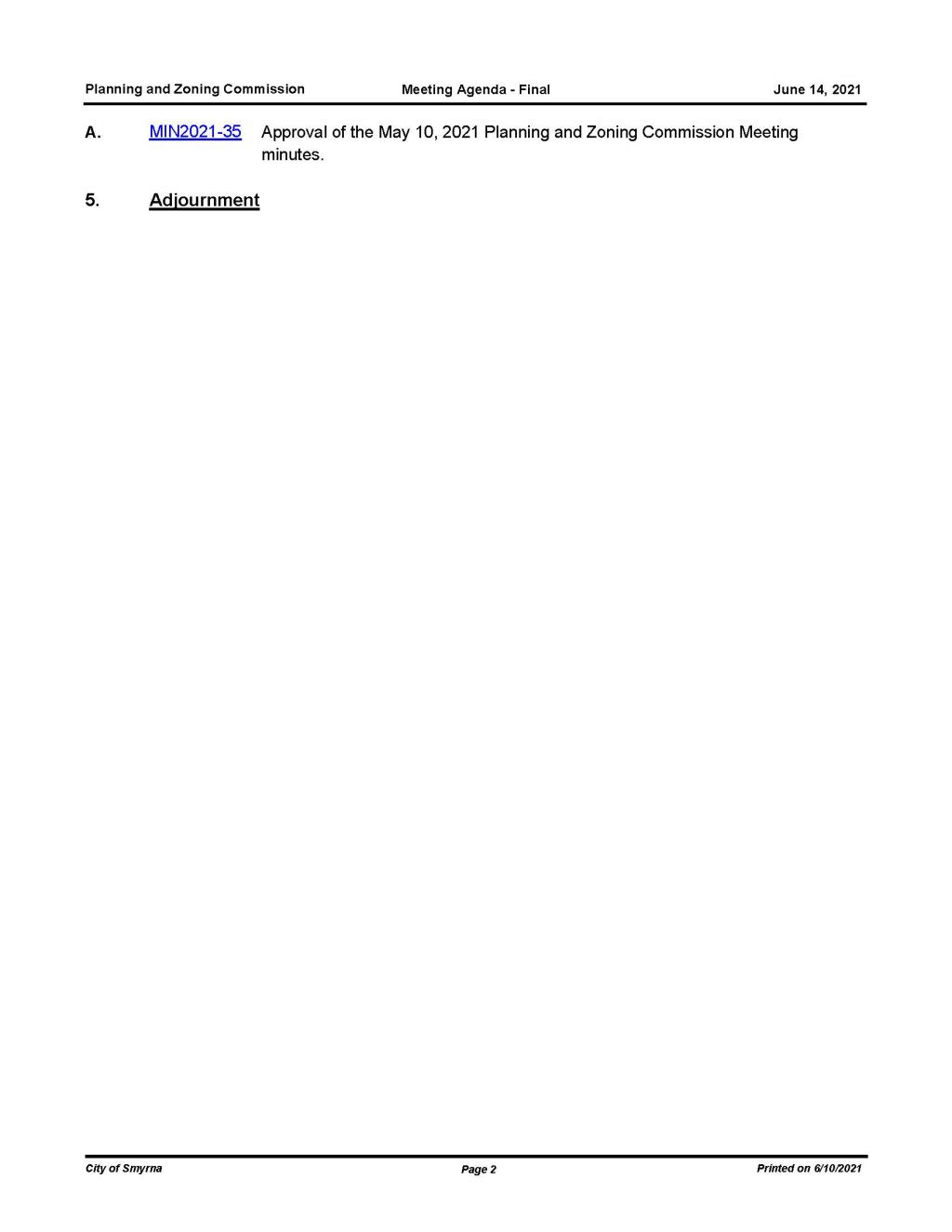 06-14-2021 June 14, 2021 P&Z Meeting Agenda - FINAL - No Attachments_Page_2