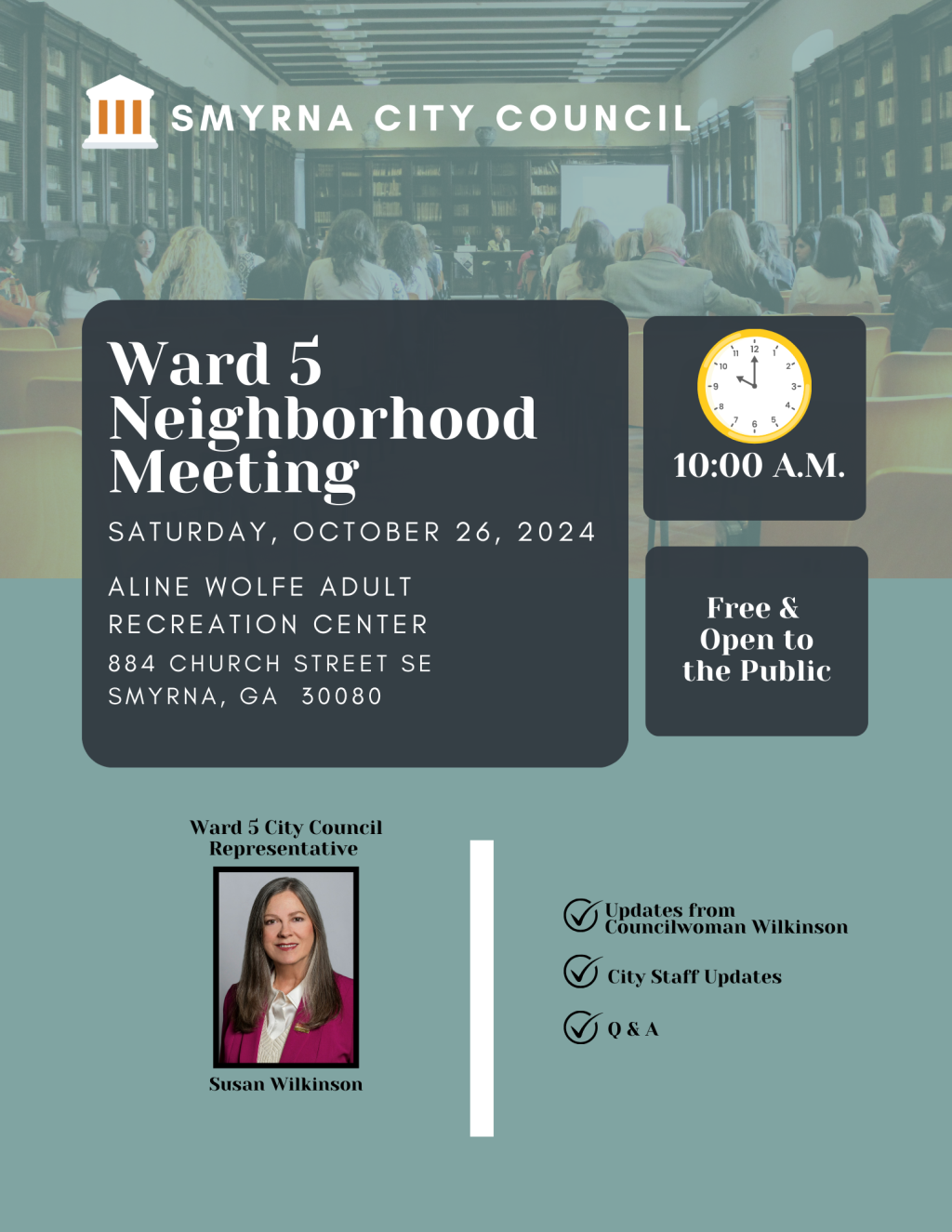 Image of Ward 5 flyer